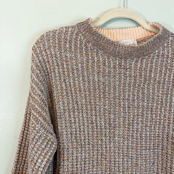 Forte Forte Women's Wool Blend Knit Long Flare Sleeve Pullover Sweater Size XL - Picture 3 of 10